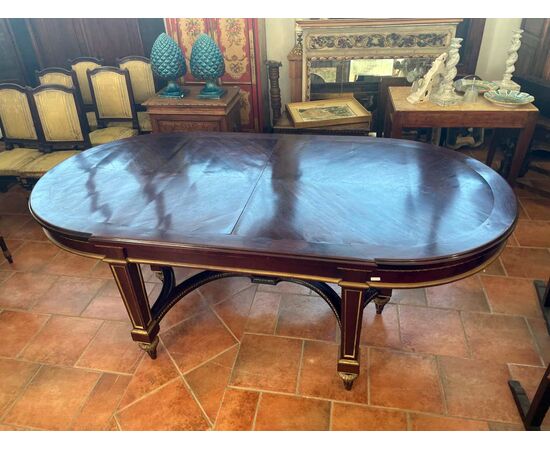 Grande tavolo ovale Napoleone III