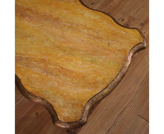 Tavolino veneziano in legno laccato anni 50'