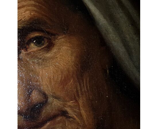 Portrait of an old woman     