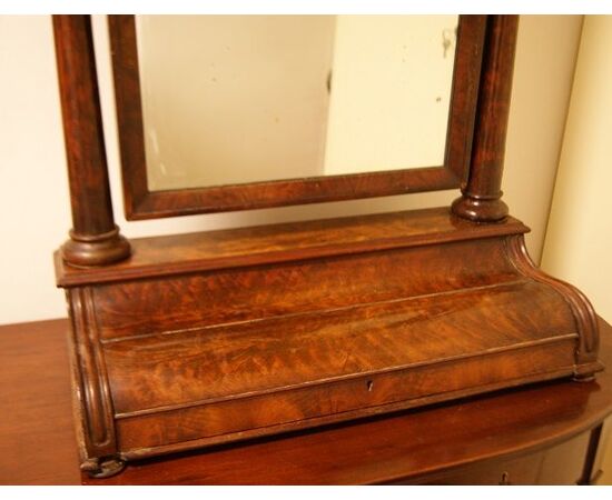 Antique swinging mirror from the 1800s English     