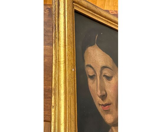 Quadro, dipinto "Ritratto femminile"- Primo '900. 