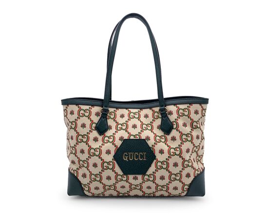 GUCCI Borsa Shopper in Tela Col. Beige 100 Ophidia M