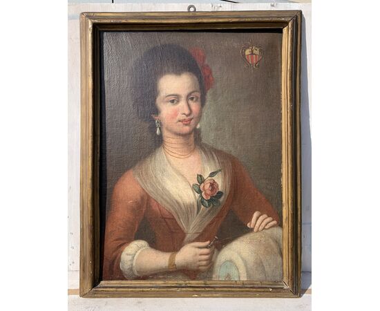 Felice Boscarati (Verona 1721 - Venezia 1807) - La nobile tessitrice.