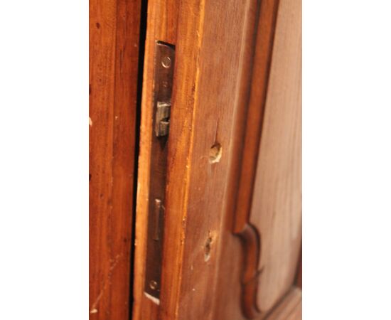 Porte antiche |  Coppia di ante bugnate per portone in rovere massello