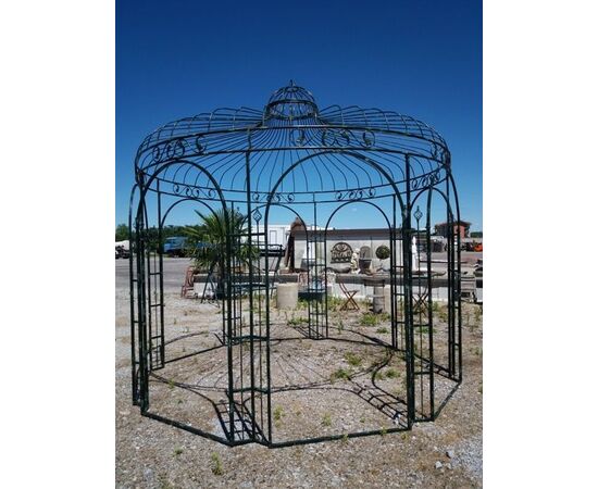 Gazebo in ferro pieno