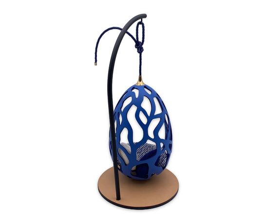 LOUIS VUITTON Accessorio Home Decor in Plastica Col. Blu Cocoon Hanging Chair M