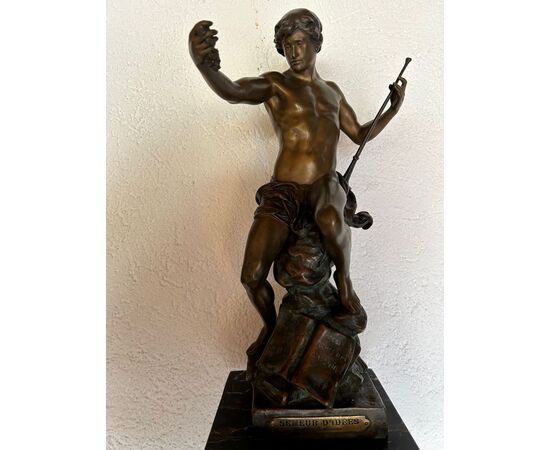Statuina di bronzo autore "PICAULT"