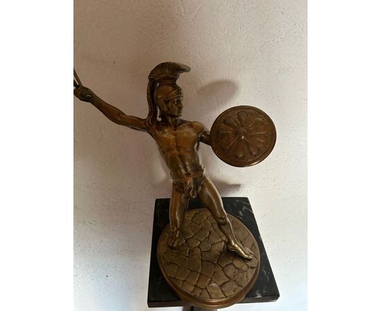 Gladiatore Romano in bronzo 