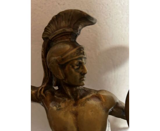 Gladiatore Romano in bronzo 