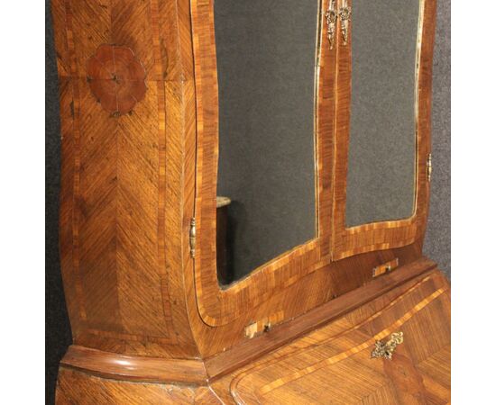 Inlaid Genoese trumeau from the 20th century