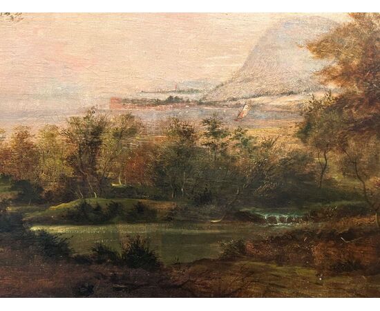 Paesaggio del pittore inglese "W. BUTTLER"