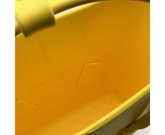 BOTTEGA VENETA Borsa Shopper in Plasticaa Col. Giallo Arco S