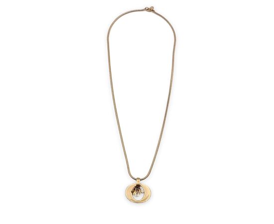 CHRISTIAN DIOR Collana in Metallo Col. Oro