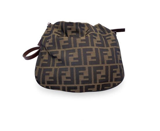 FENDI Borsa a Tracolla in Tela Col. Zucca S