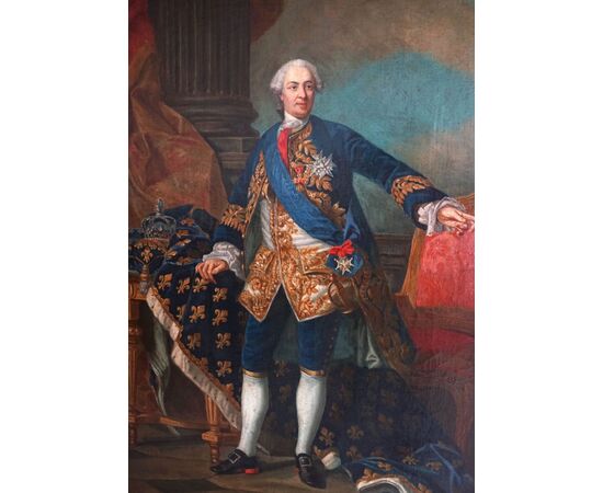 Dipinto Ritratto Luigi XV