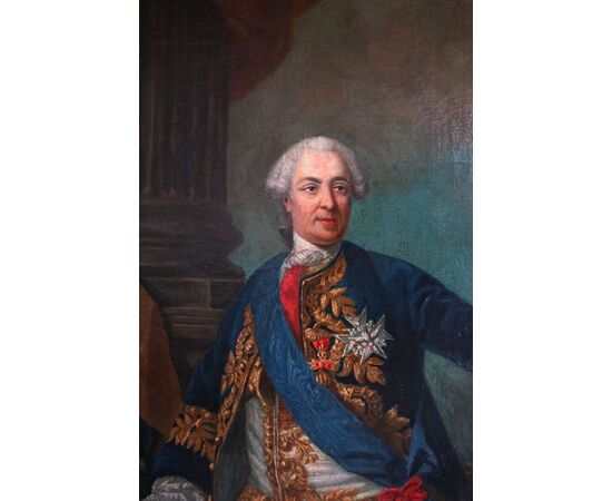 Dipinto Ritratto Luigi XV