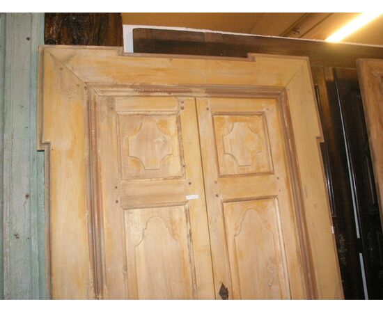 pts437 n.13 doors with poplar frame mis. max 137 x 223cm     