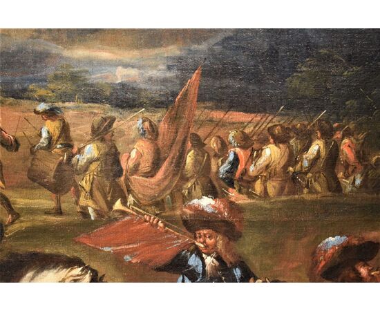"Campo di Battaglia"  grande tela 130 x 220