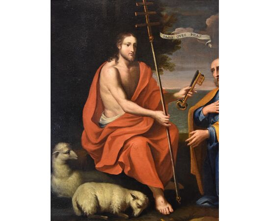 Cristo consegna le chiavi a San Pietro, Paolo De Matteis (Napoli, 1662 - 1728) attribuito a