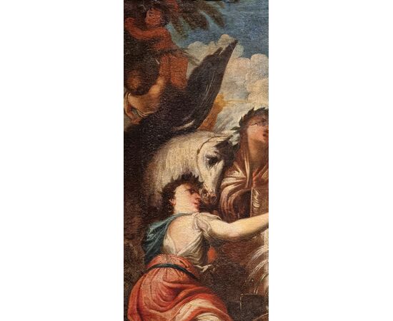 Il sacrificio di Minerva, Epoca '600, Valerio Castello