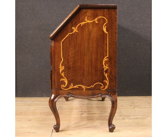 Large bureau in inlaid wood from the 20s