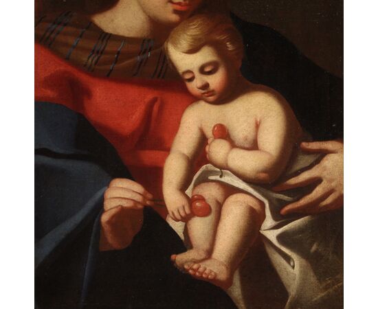 Dipinto religioso del XVIII secolo, Sacra Famiglia