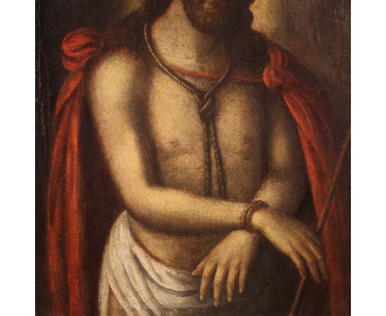 Religious painting from the 17th century, Christ Ecce Homo