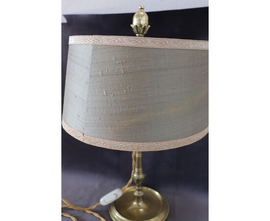 lampada da tavolo in ottone dorato anni '80 PREZZO TRATTABILE