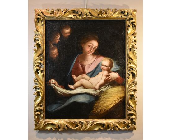 Madonna con Bambino, Anton Maria Piola (Genova, 1654 – 1715) cerchia