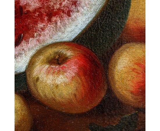 XVII secolo, Scuola Romana ,Nature morte con frutta