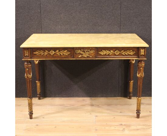 Italian console in Louis XVI style from the 20th century