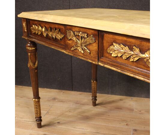 Italian console in Louis XVI style from the 20th century