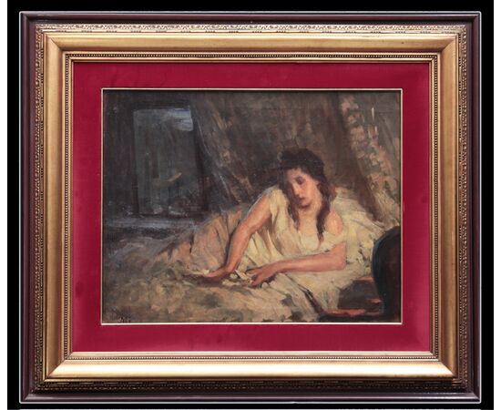 Michele Gordigiani (Firenze 1835–1909) - Ritratto