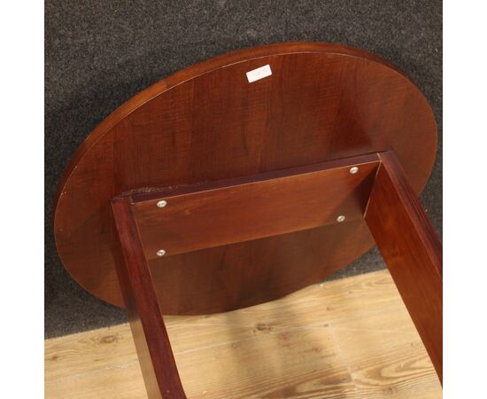 Tavolino italiano di design in legno del XX secolo