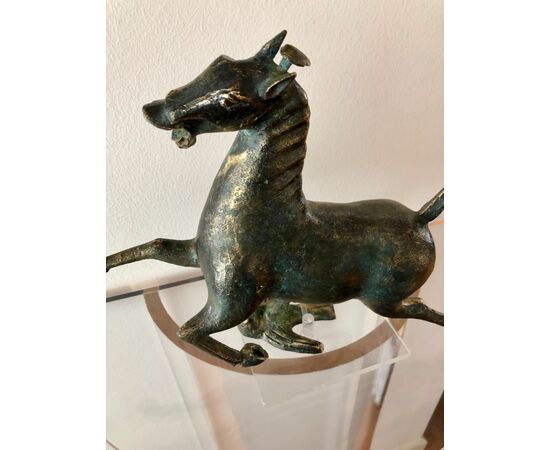 Cavallo cinese in bronzo