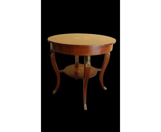 Center table, 19th century     