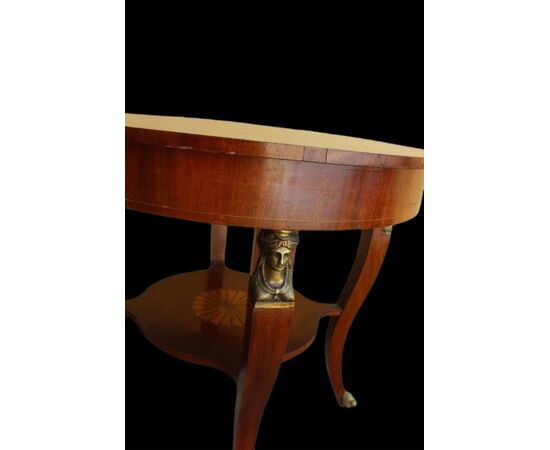 Center table, 19th century     