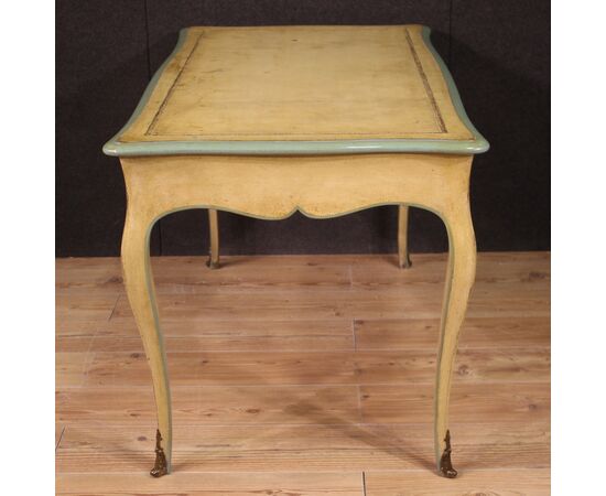 Great Louis XV style lacquered writing desk