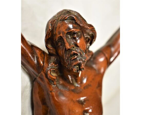 Magnifico "Cristo Crocifisso" in bosso