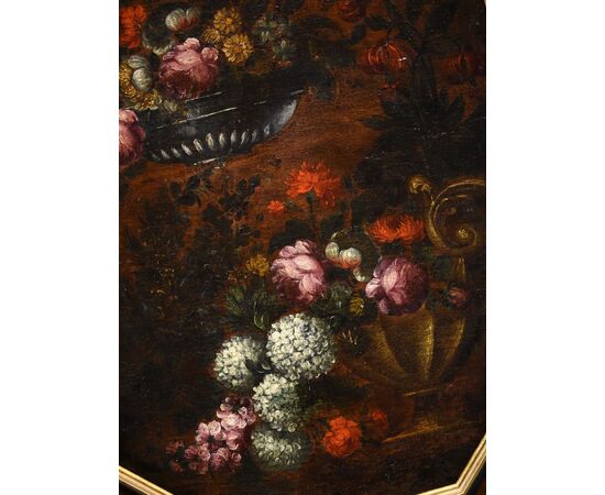 Composizione floreale, Francesca Volò Smiller, detta Vincenzina (Milano, 1657 - 1700) - cerchia di