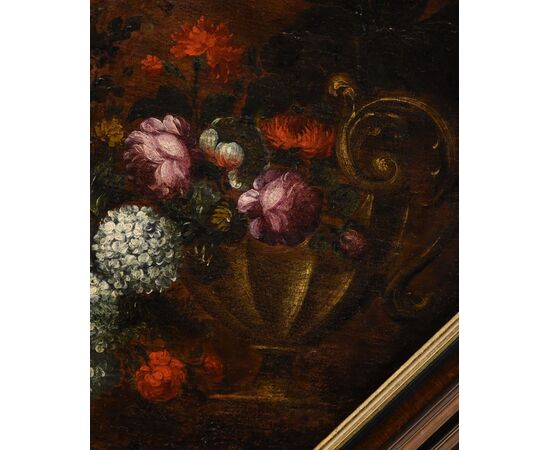 Composizione floreale, Francesca Volò Smiller, detta Vincenzina (Milano, 1657 - 1700) - cerchia di