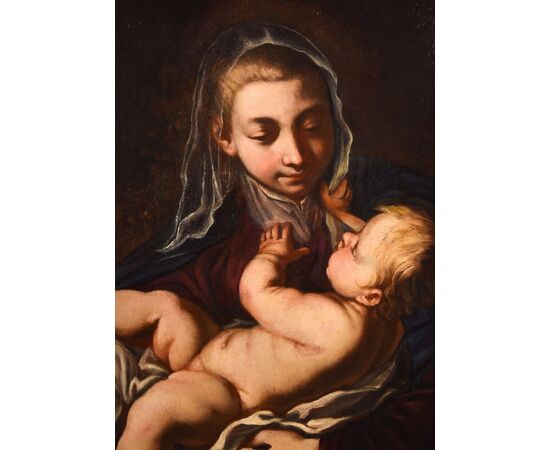 Madonna con il Bambino, Alessandro Tiarini (Bologna 1577 - 1668) attr.