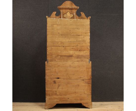 Venetian double body trumeau in wood from 20th century