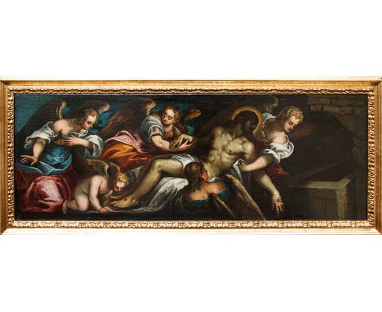 Scuola veneta, XVII secolo, Trasporto di Cristo al sepolcro