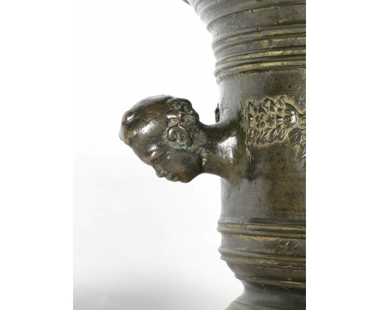 Mortaio in bronzo, Veneto, XVI° secolo
