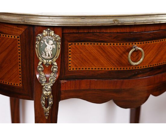 Tavolino di Palisandro, stile Luigi XV