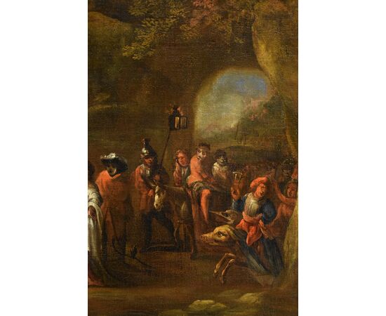 Le Tentazioni di Sant’Antonio, David Teniers il Giovane (Anversa, 1610 - Bruxelles, 1690) Bottega di