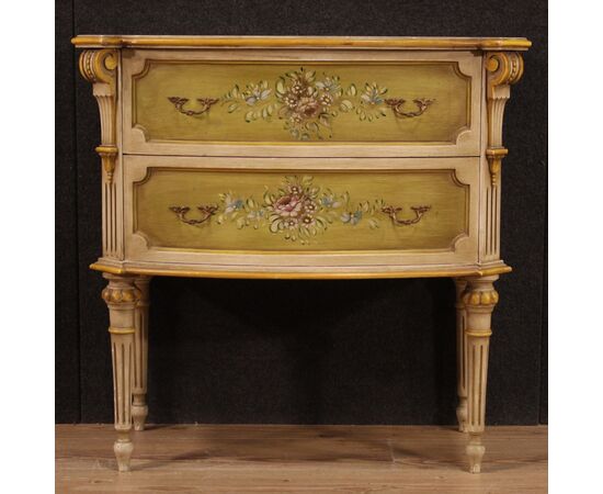 Tuscan lacquered and painted dresser from the 20th century