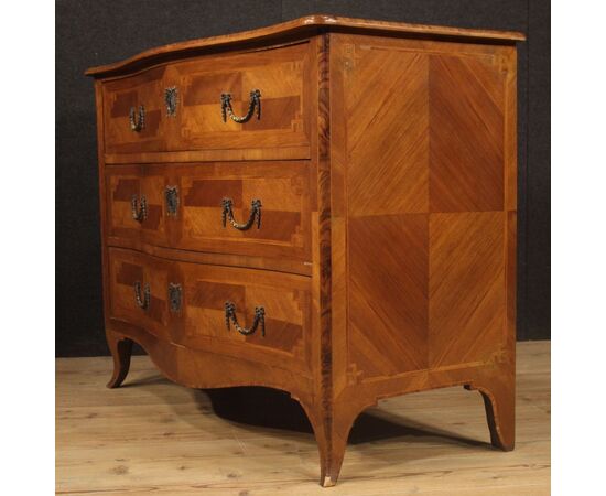 Inlaid dresser in Louis XV style from the 20th century