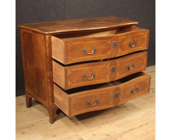 Inlaid dresser in Louis XV style from the 20th century